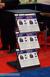 Portable lecterns make bringing a podium to different events simple