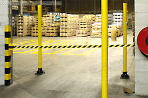 Wall Mounted Queue Belts