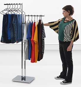Straight Arms Clothes Rack