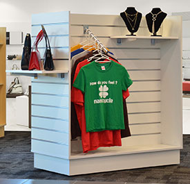 Free Standing Slatwall