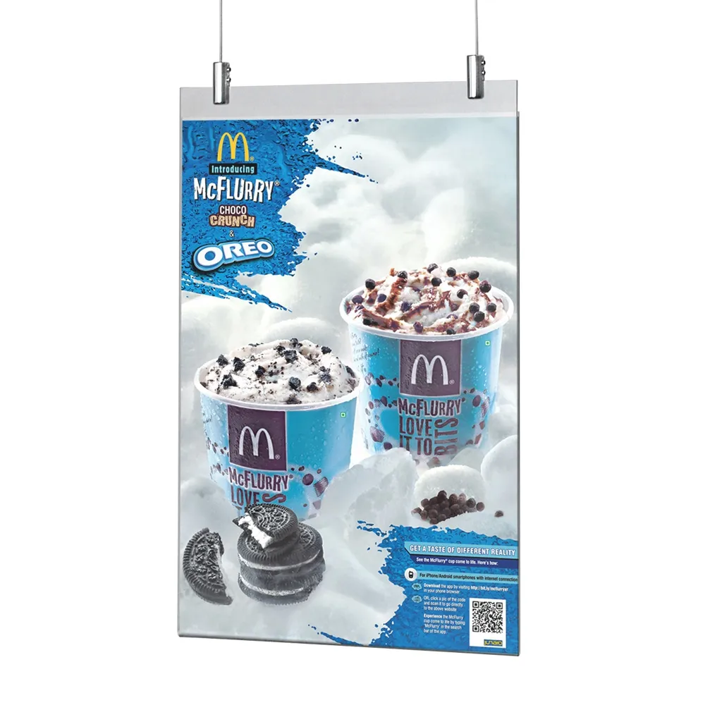 Hanging Cable Sign / Window Display