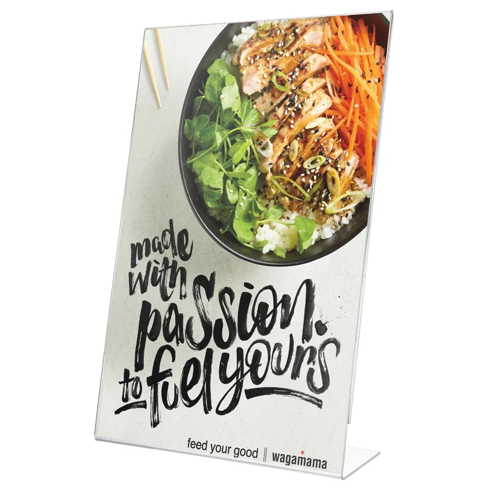 A3 Acrylic POS Sign Holder