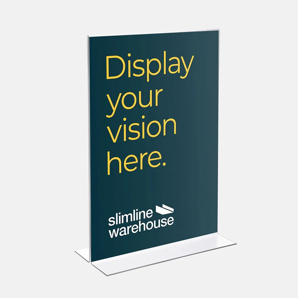 A4 Acrylic POS Sign Holder