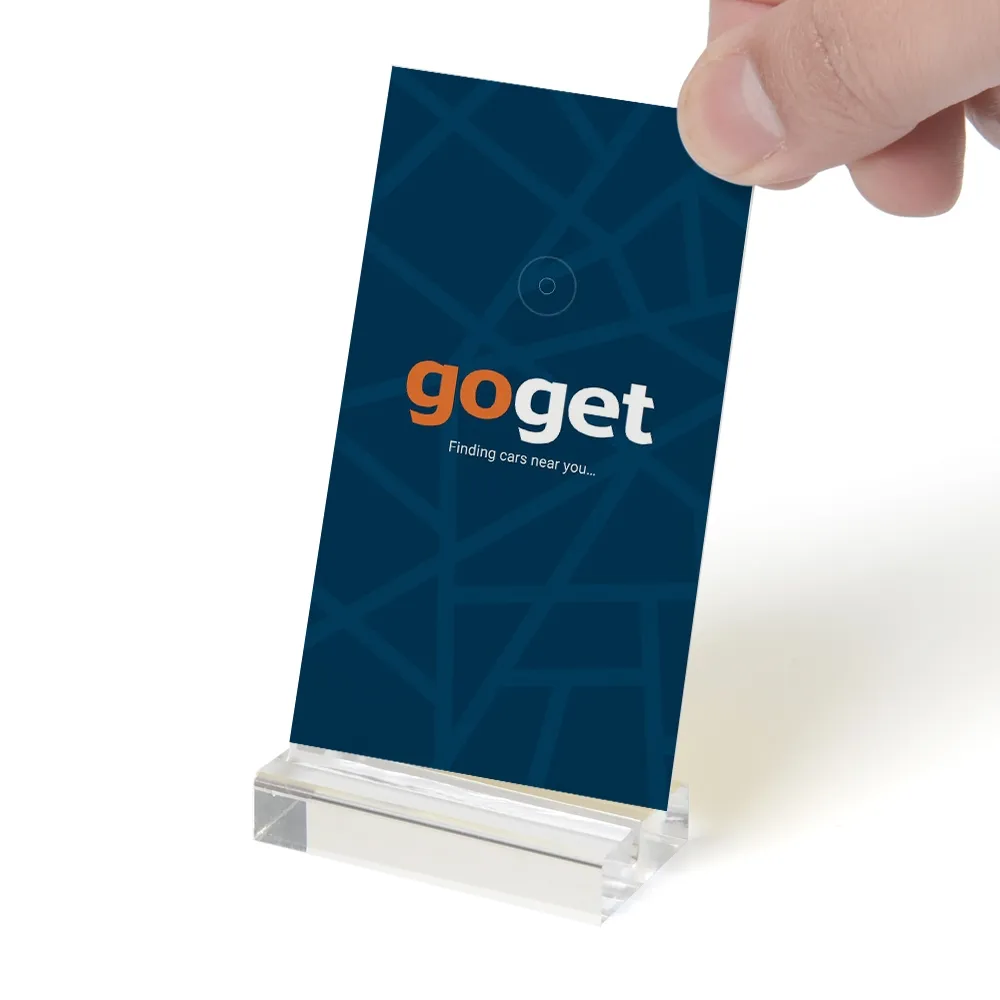 Acrylic Ticket Display