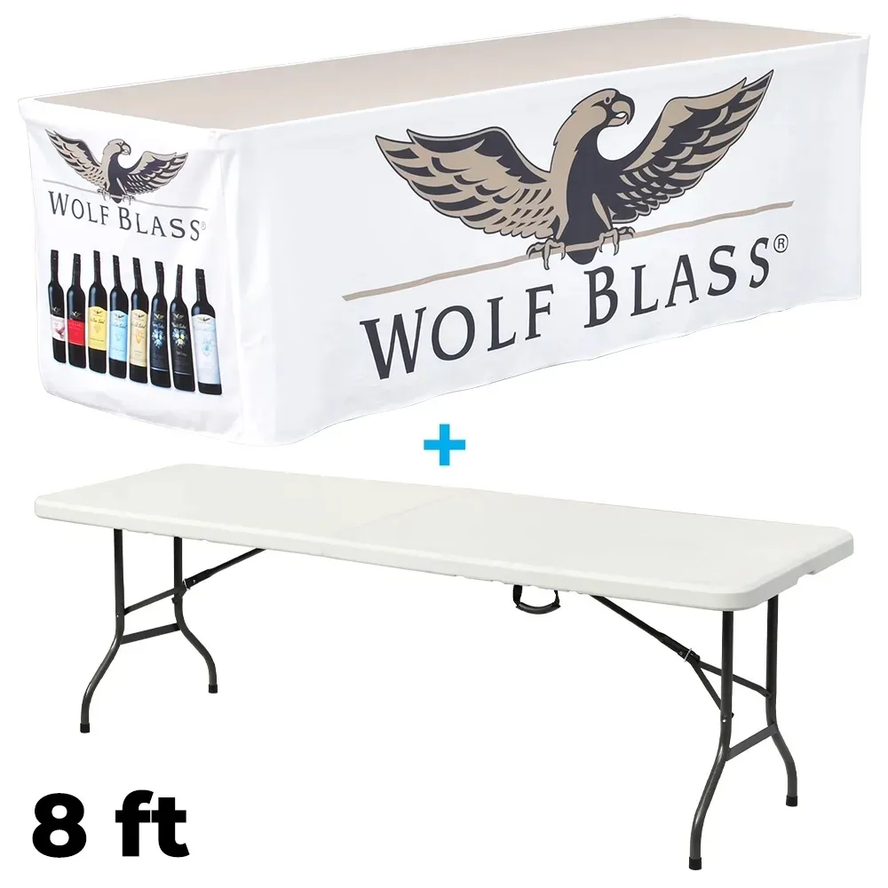 8 ft Fitted Display Table Covers