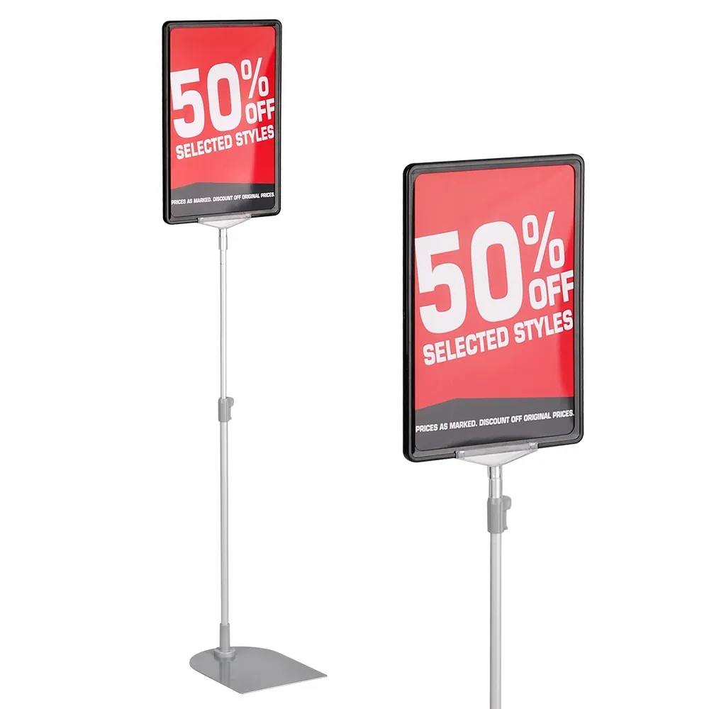 Showcard Display – Adjustable Height