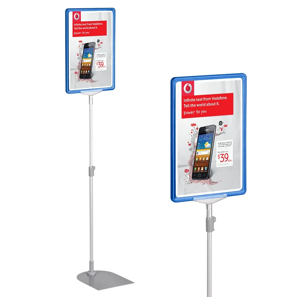 A4 Blue Frame Retail Signage