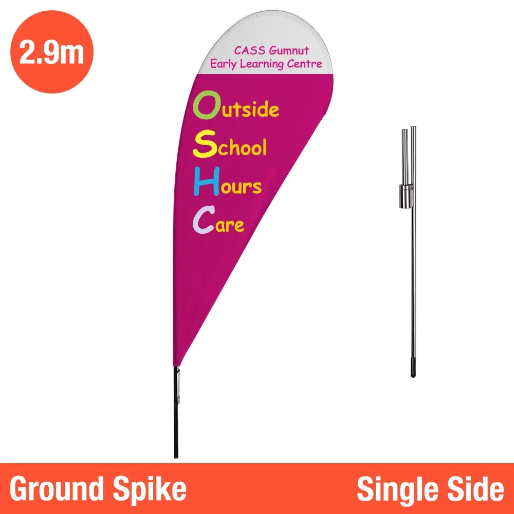 Teardrop Banner - 2.9m