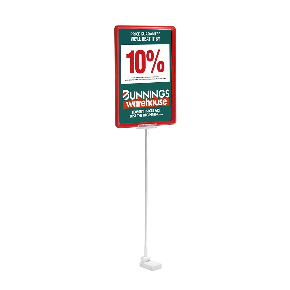 Red A4 Sales Signage