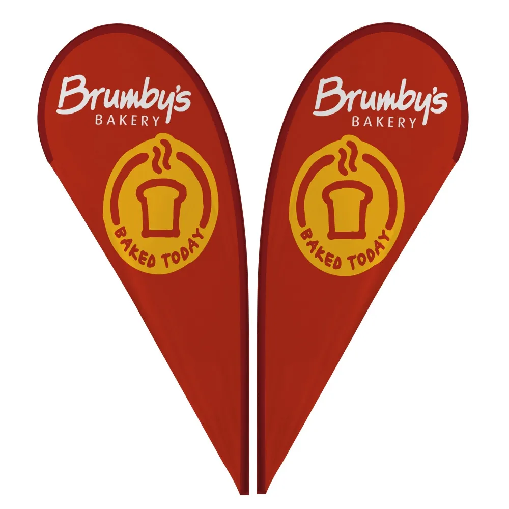 Custom Printed Flag for 2.8m Teardrop Banners
