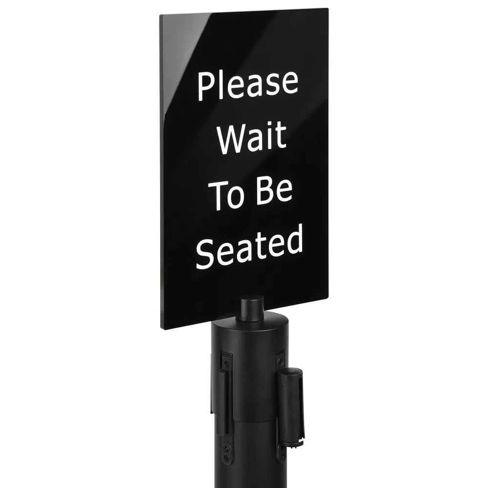 Stanchion Sign Holders