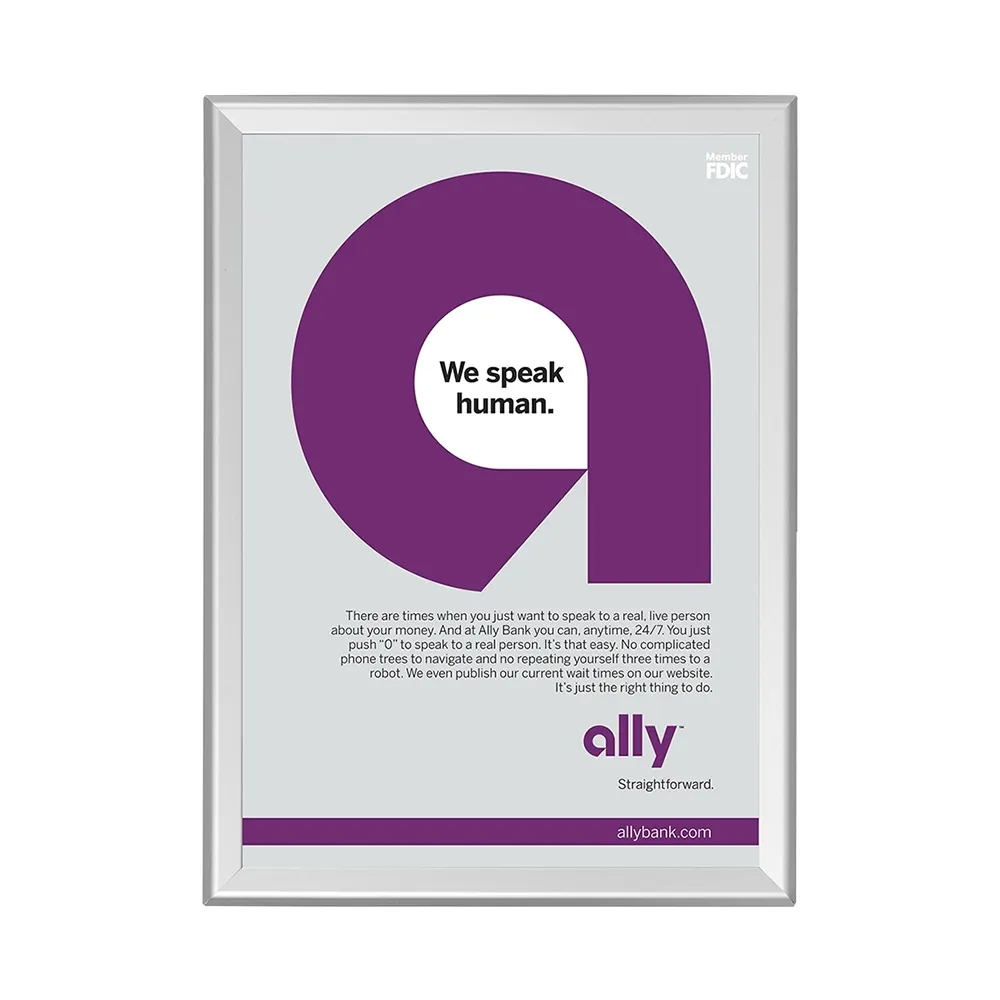 A2 Heavy Duty Snap frames