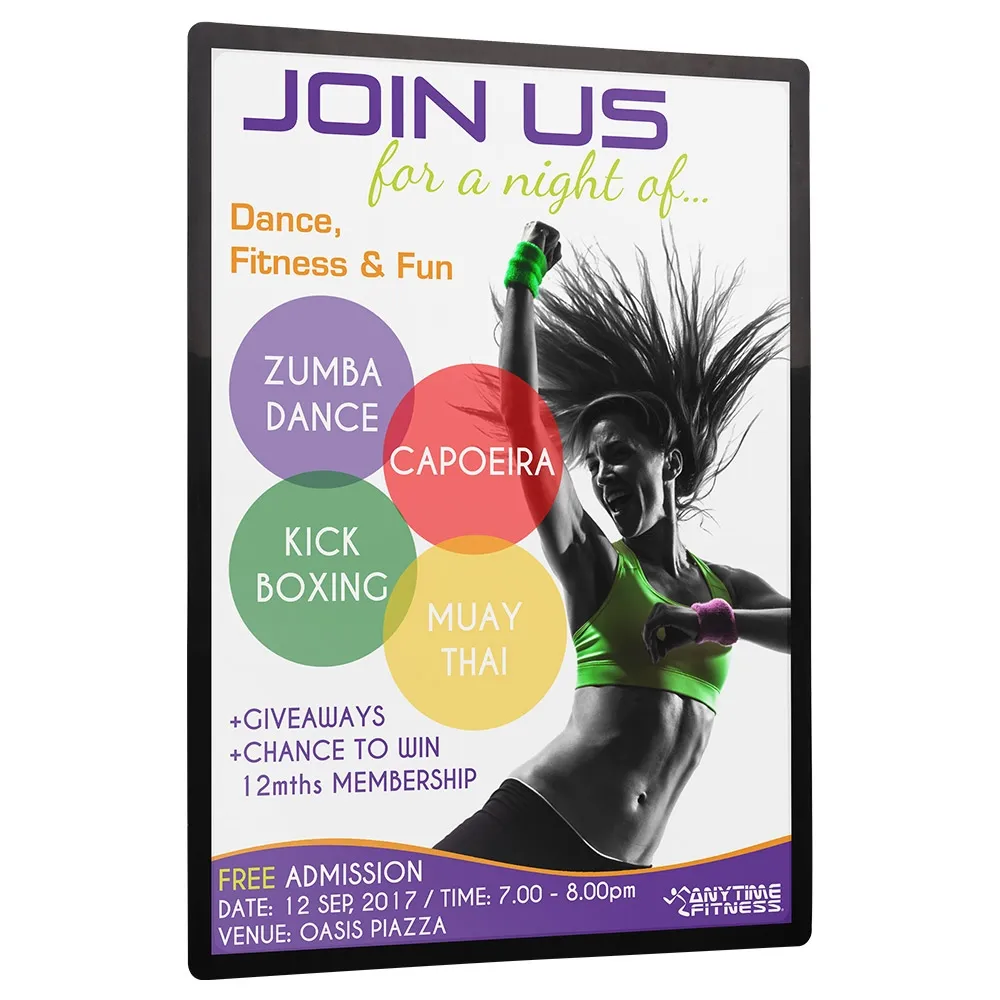 Self Adhesive Sign Holder