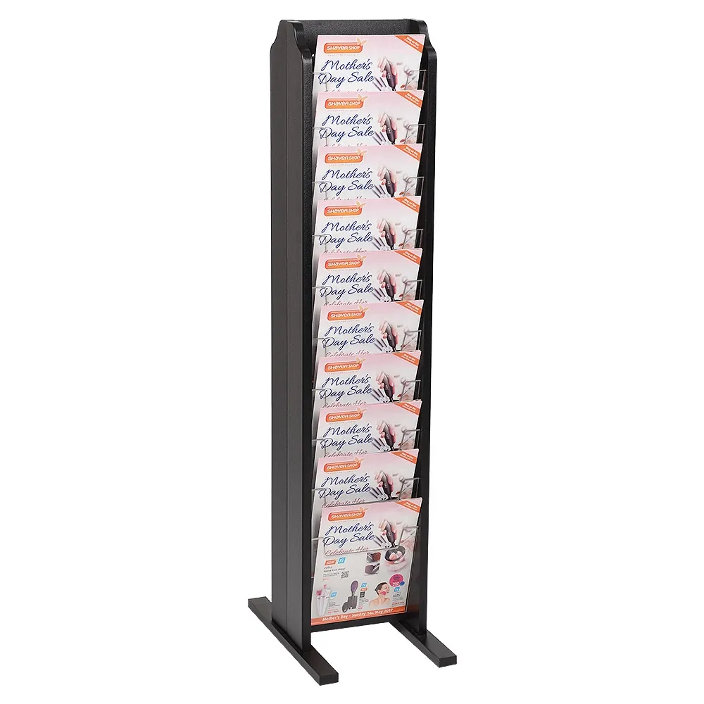 Stand Alone Magazine Rack