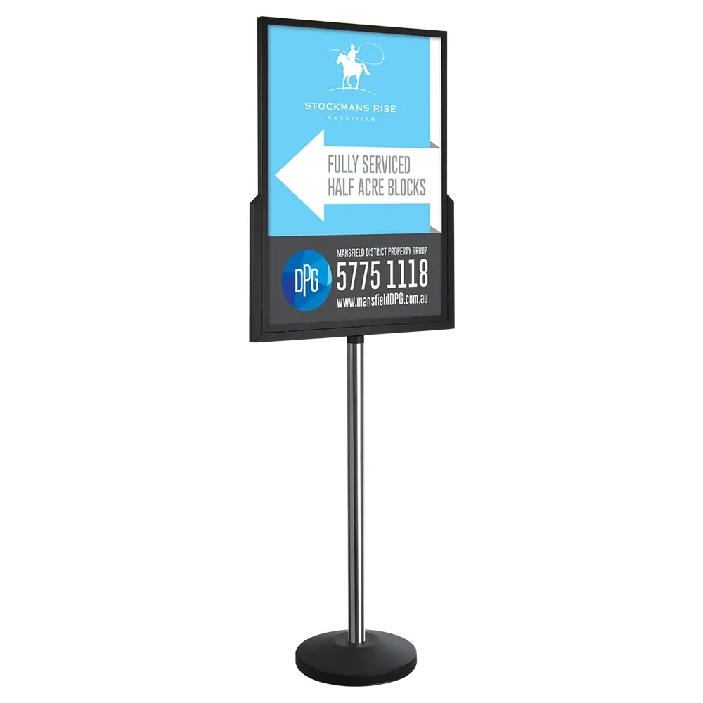 A1 Double Sided Sign Holders