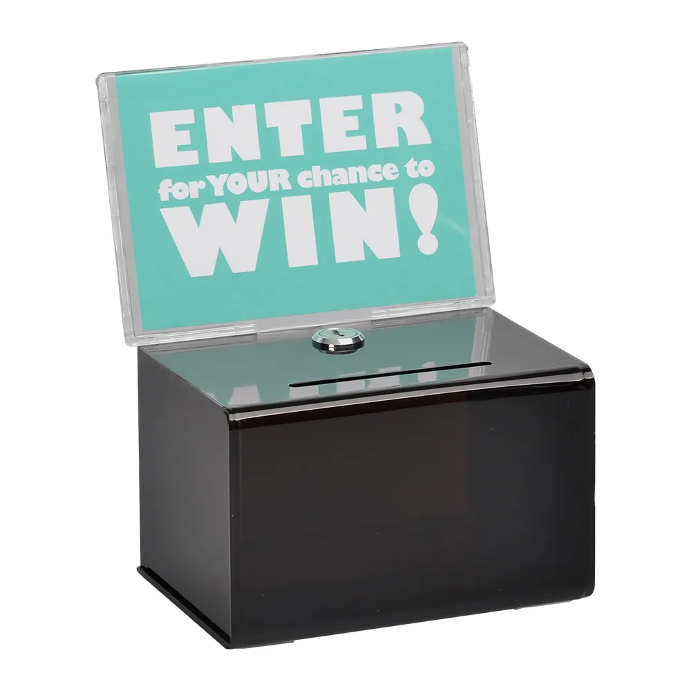 Lockable Ballot or Suggestion Box