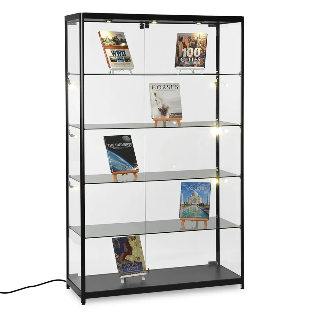 2m Trophy Display Cabinet - Ships Fully Assembled!