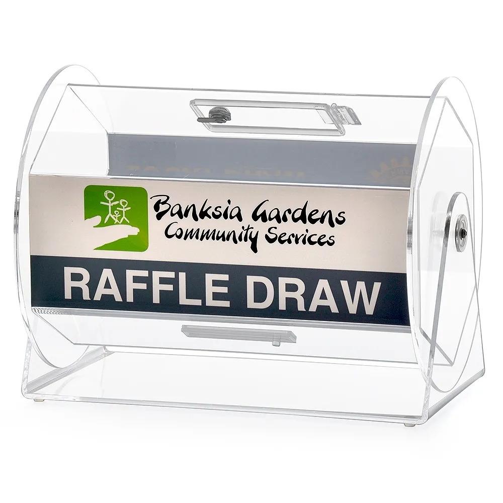 Acrylic Raffle Drum
