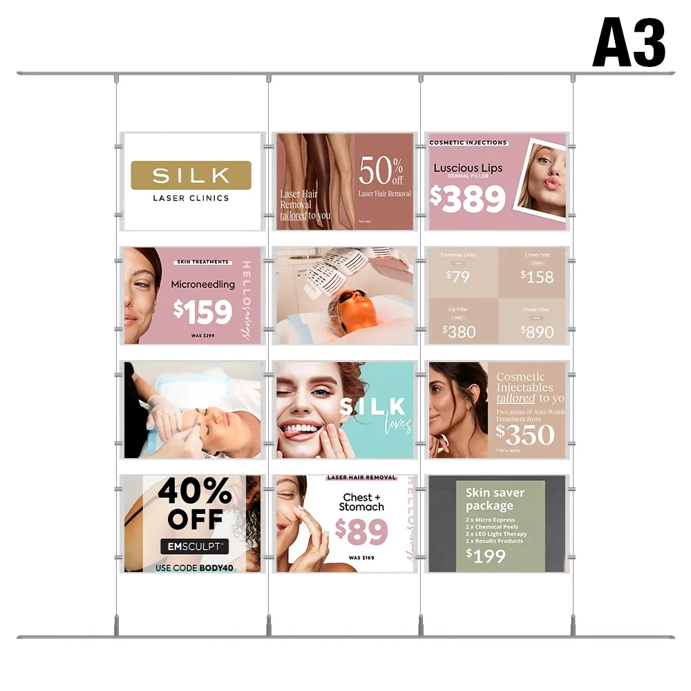 Window Cable Display System