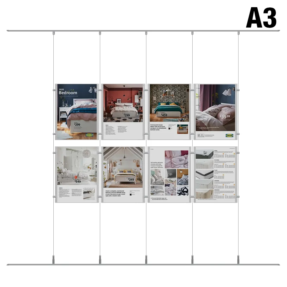 Wire Hanging Display System