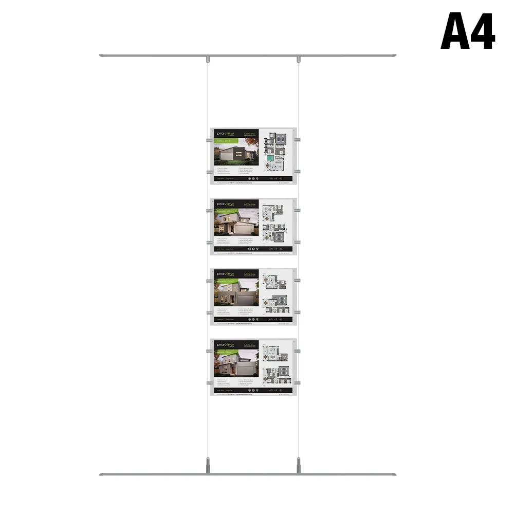 Real Estate Window Display Systems