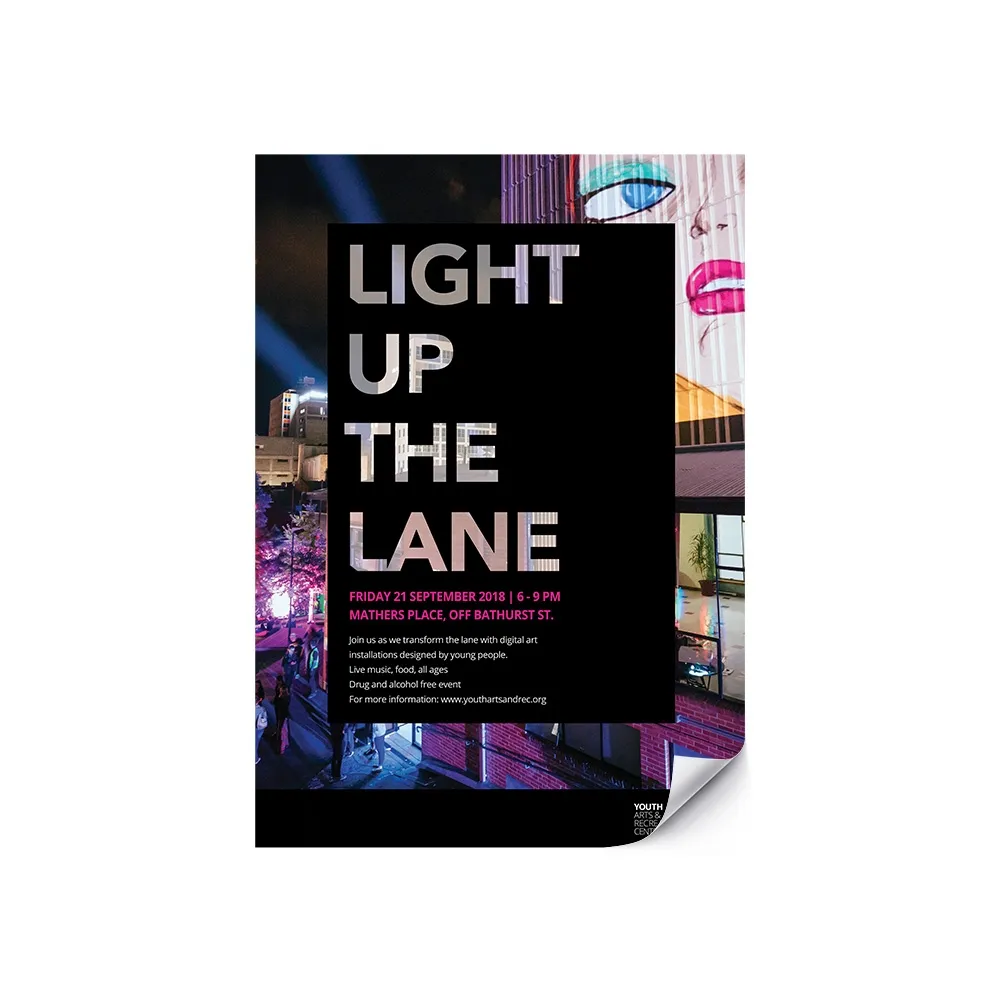 A2 Custom Printed Poster