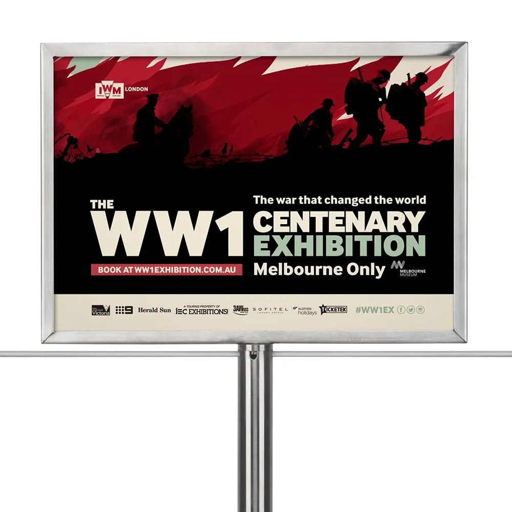 Tensabarrier Sign Frame