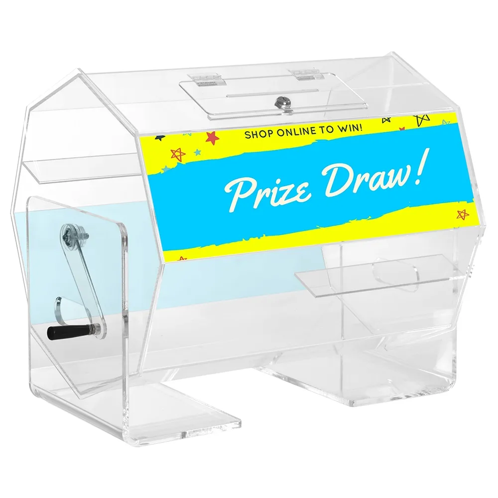 Acrylic Raffle Ticket Drum