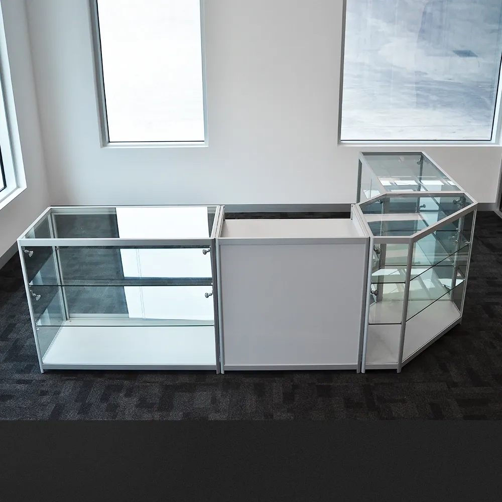 L Shaped Store Counter