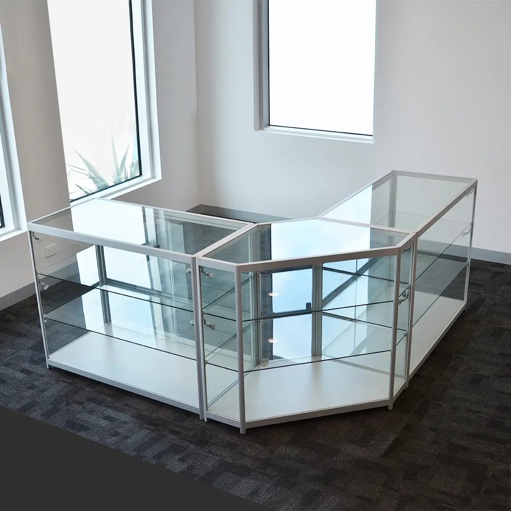 L Shaped Display Counter