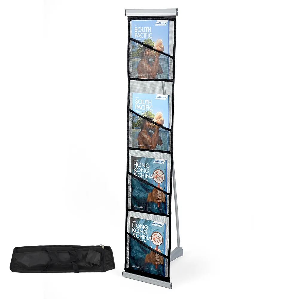 Portable Mesh Brochure Holder