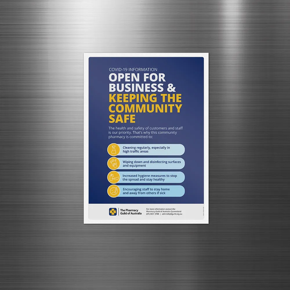 Magnetic Sign Pocket