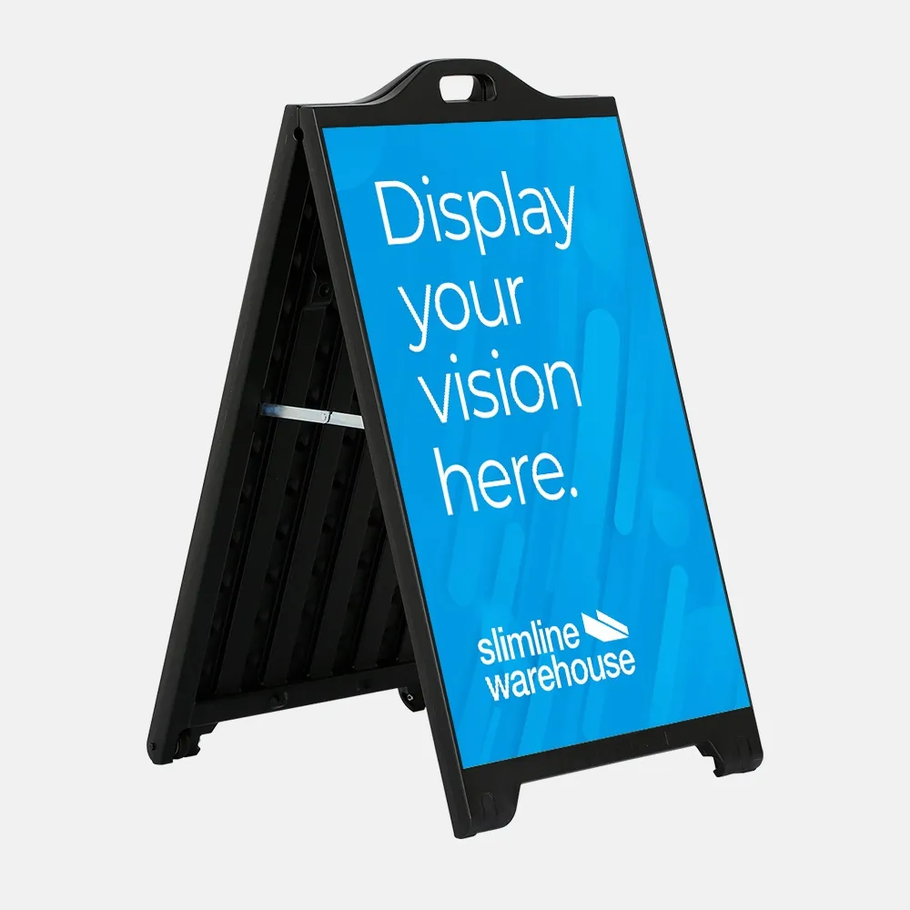 Plastic Folding Sidewalk Signs