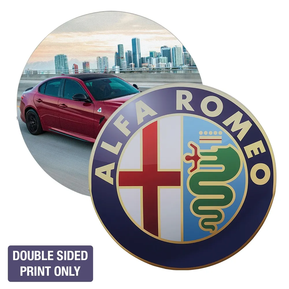 Round Fabric Wrap - Dual-Sided