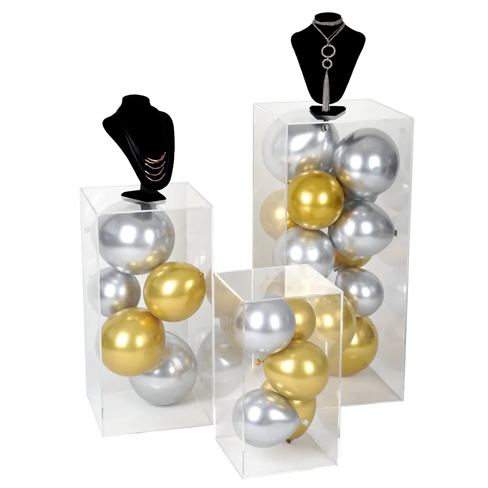 Acrylic Pedestal Set