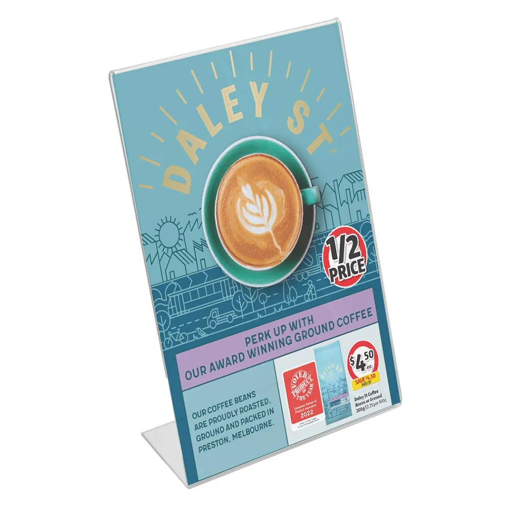 Vertical Sign Holder