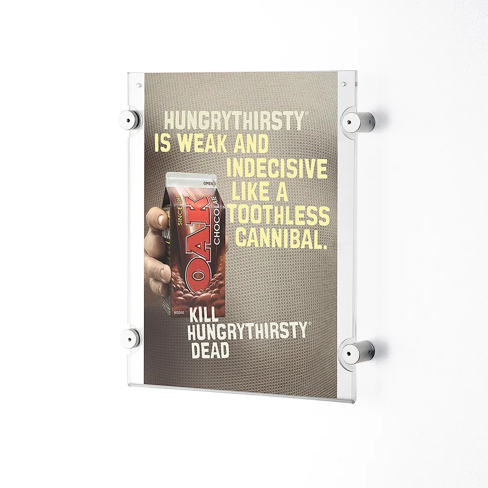 Wall Mount Sign for Portrait A4 Graphic