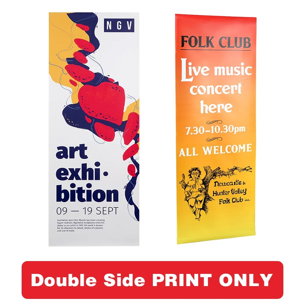 2-Sided PVC Replacement Graphic for BSHYBHW Banner Stand