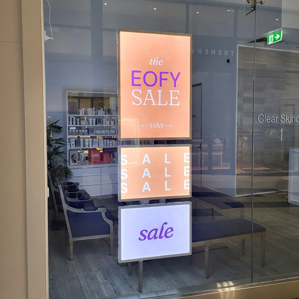 Real Estate LED Window