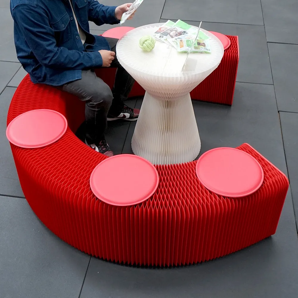 Accordion Foldable Bench