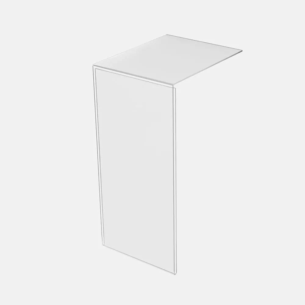 Clear DL Display Sign Holder