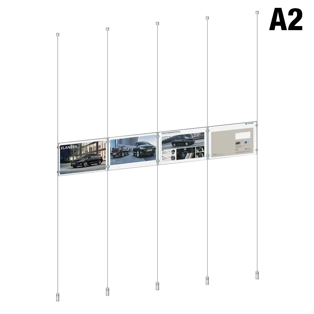 Window Cable Display System
