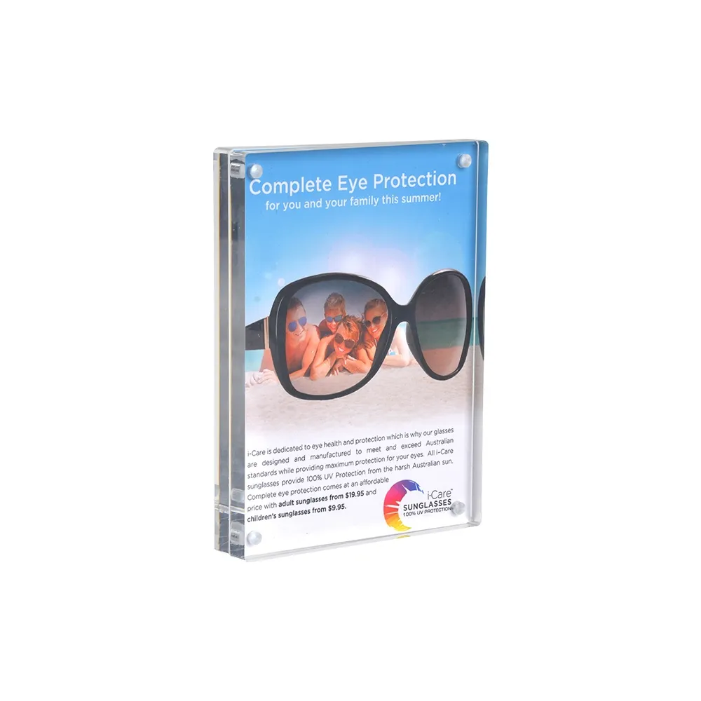 Perspex Frame - 3.5” x 5”